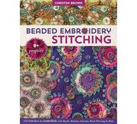 Christen Brown Beaded Embroidery Stitching (Tascabile)