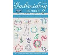 Christen Brown Embroidery Stencils Darling Motif Collectio (General merchandise)