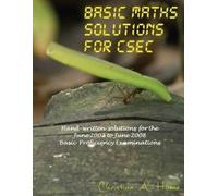 Christian a Hume Basic Maths Solutions for CSEC (Tascabile)