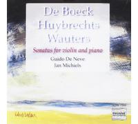 Christian-Adolphe Wauters Sonatas for violin and piano (CD)
