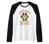 Christian Animal Rescue è Il Mio Ufficiale di Ministero volontario Dio Maglia con Maniche Raglan