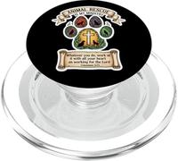 Christian Animal Rescue è il mio ufficiale di ministero volontario Dio PopSockets PopGrip per MagSafe