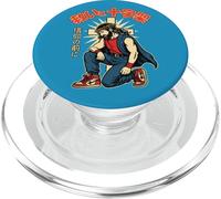 Christian Anime Gesù Manga Giapponese Salvezza & Croce Blu PopSockets PopGrip per MagSafe
