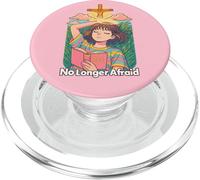 Christian Anime Manga No More Afraid Kawaii Bibbia Rosa PopSockets PopGrip per MagSafe