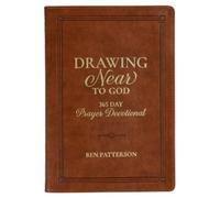 Devotional Drawing Near to God Brown Faux Leather