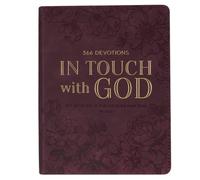 Christian Art G Devotional in Touch with God Brown Flexco (Rilegato in ecopelle)