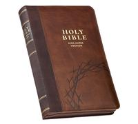 Christian Art G KJV Bible Deluxe Gift W/Zipper Faux Leather (Imitation Leather)
