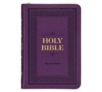 Christian Art G KJV Holy Bible, Compact Faux Leather Red (Rilegato in ecopelle)