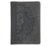 Christian Art Gift KJV Bible Compact Faux Leather, Black/Gra (Copertina rigida)