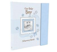 Christian Art Gifts Boy Baby Book of Memories Blue Keepsake P (Copertina rigida)