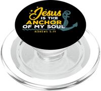 Christian Art Pop Socket - Jesus Is The Anchor Of My Soul PopSockets PopGrip per MagSafe