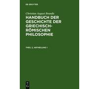 Christian Augus Handbuch der Geschichte der Griechisch-Römisc (Copertina rigida)
