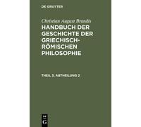 Christian Augus Handbuch der Geschichte der Griechisch-Römisc (Copertina rigida)