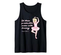 Christian Ballerina Lode Gesù Cristo Balletto Dio Salmo Canotta