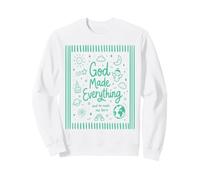 Christian Bambini Domenica Scuola Doodle Felpa
