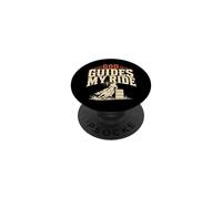 Christian Barrel Racing Gesù prendere le redini regalo PopSockets PopGrip Adesivo