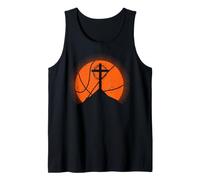 Christian Basket Gesù Cristo Basket Religioso Divertente Canotta