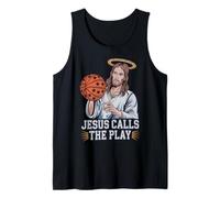 Christian Basketball Amante Religioso Baller Gesù Cristo Canotta