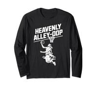 Christian Basketball Amante Religioso Baller Gesù Cristo Maglia a Manica