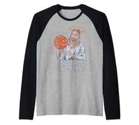Christian Basketball Amante Religioso Baller Gesù Cristo Maglia con Maniche Raglan