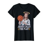 Christian Basketball Amante Religioso Baller Gesù Cristo Maglietta