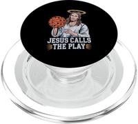 Christian Basketball Amante Religioso Baller Gesù Cristo PopSockets PopGrip per MagSafe