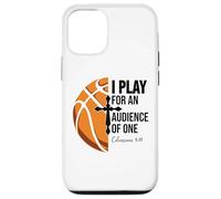 Christian Basketball Scripture 23 God Basketball Bible Verse Custodia per iPhone 12/12 Pro
