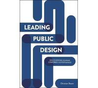 Christian Bason Leading Public Design (Tascabile)