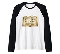 Christian Bible PRO-Life Citazione Geremia 1:5 PRO Life Verse Maglia con Maniche Raglan