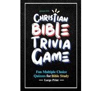 Christian Bible Trivia Game: Fun Multiple Choice Quizzes for Bible Study