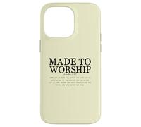 Christian Bible Verse collection, Made for Worship Custodia per iPhone 14 Pro Max