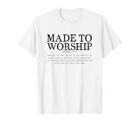 Christian Bible Verse Collection, Made for Worship Maglietta