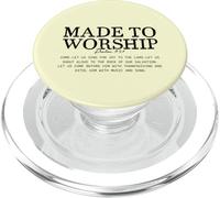 Christian Bible Verse collection, Made for Worship PopSockets PopGrip per MagSafe