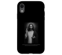 Christian Bible Verse - Jesus Died For Me Custodia per iPhone XR