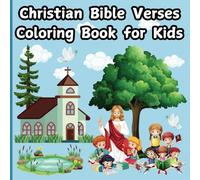Christian Bible Verses Coloring Book: Easy to color faith illustrations that spark curiosity and inspire creativity