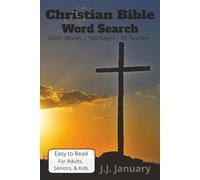 Christian Bible Word Search Puzzle Book: Easy to Read Word Search Puzzles about the Bible, Christianity, Old & New Testaments, and more...| 6x9 ... Holidays, Stress Relief, and Free Time
