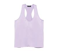 CHRISTIAN BOARO, ,Tops ,Donna ,Viola ,S Top in Raso con Scollo all'Americana