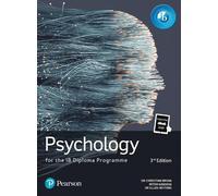 Pearson Psychology for the IB Diploma Programme 3rd edition