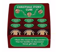 Christian Christmas Story Cube 6cm Nativity Silhouettes