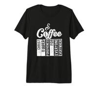 Christian Coffee Christ Offers Forgiveness Faith Maglietta Premium