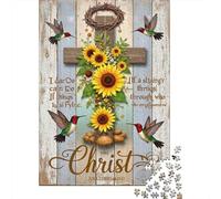Christian Cross Art Puzzle Giochi 1000 Pezzi Regalo Per Lui E Per Lei Arte Interesting Puzzle Adulti Foto 70x50cm/1000pcs