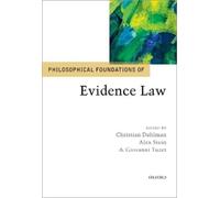 Christian Dahlman Alex Stein Gi Philosophical Foundations of (Copertina rigida)