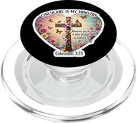 Christian Day Care Caregiver Childcare è la mia Bibbia del Ministero PopSockets PopGrip per MagSafe