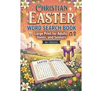 Christian Easter Word Search Book - Large Print for Adults, Teens, and Seniors: 50+ Faith-Based Word Find Puzzles Celebrating the Resurrection, Jesus, the Cross, and the Meaning of Easter