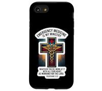 Christian EM Doctor Medicina d'urgenza è la mia Bibbia del Ministero Custodia per iPhone SE (2020) / 7/8