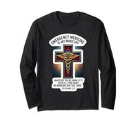 Christian Em Doctor Medicina d'urgenza è la mia Bibbia del Ministero Maglia a Manica