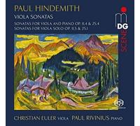 Christian Euler - Hindemith: Sonatas For Violin & Piano; Solo Sonatas by Christian Euler; Paul Rivinius