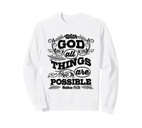 Christian Faith And Love, Harmony And Spiritual Connection Felpa