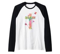 Christian Faith And Love, Harmony And Spiritual Connection Maglia con Maniche Raglan