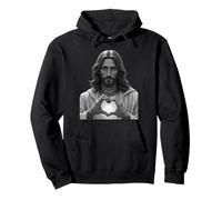 Christian Faith And Love T-Shirt Felpa con Cappuccio